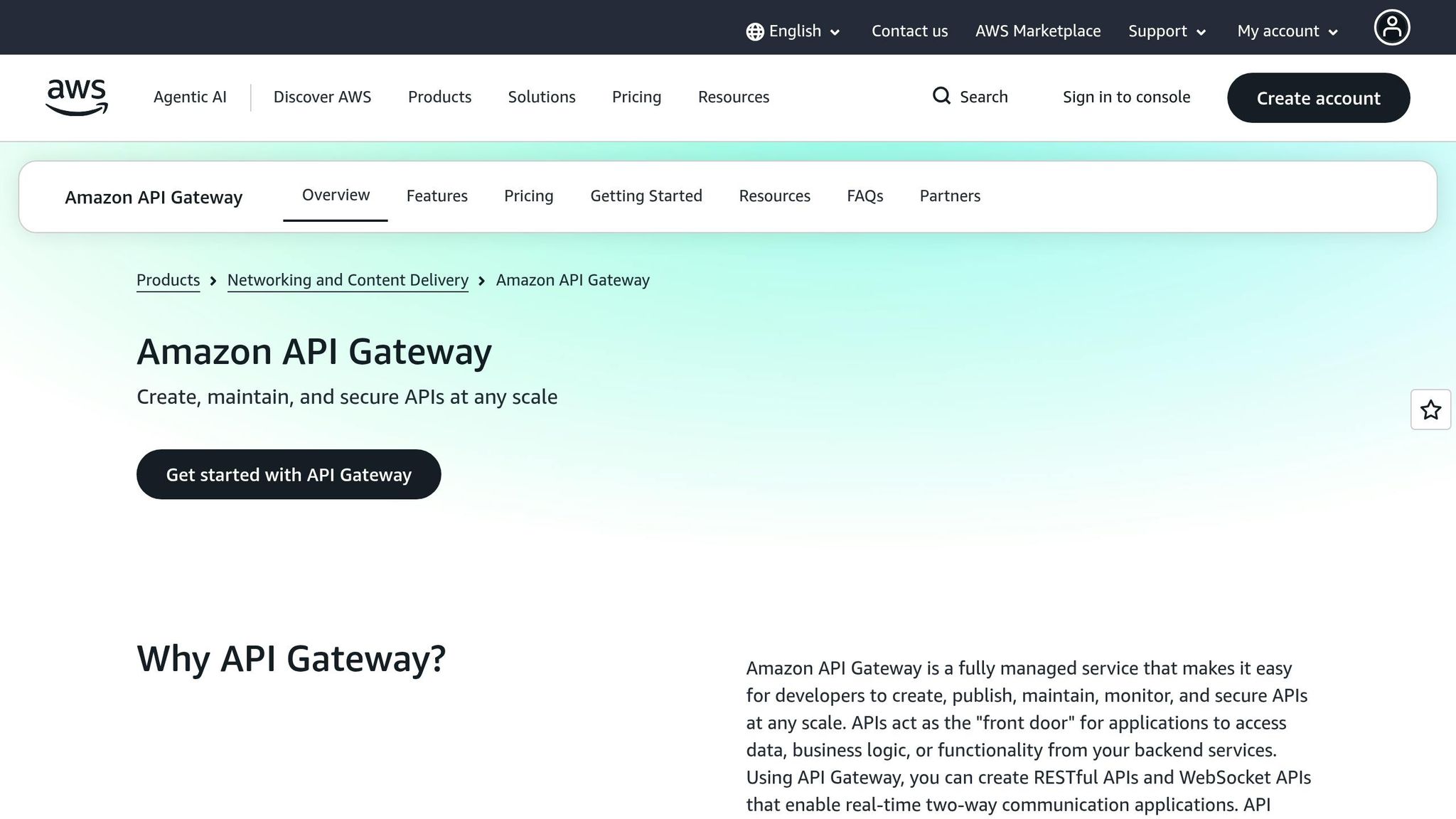 AWS API Gateway