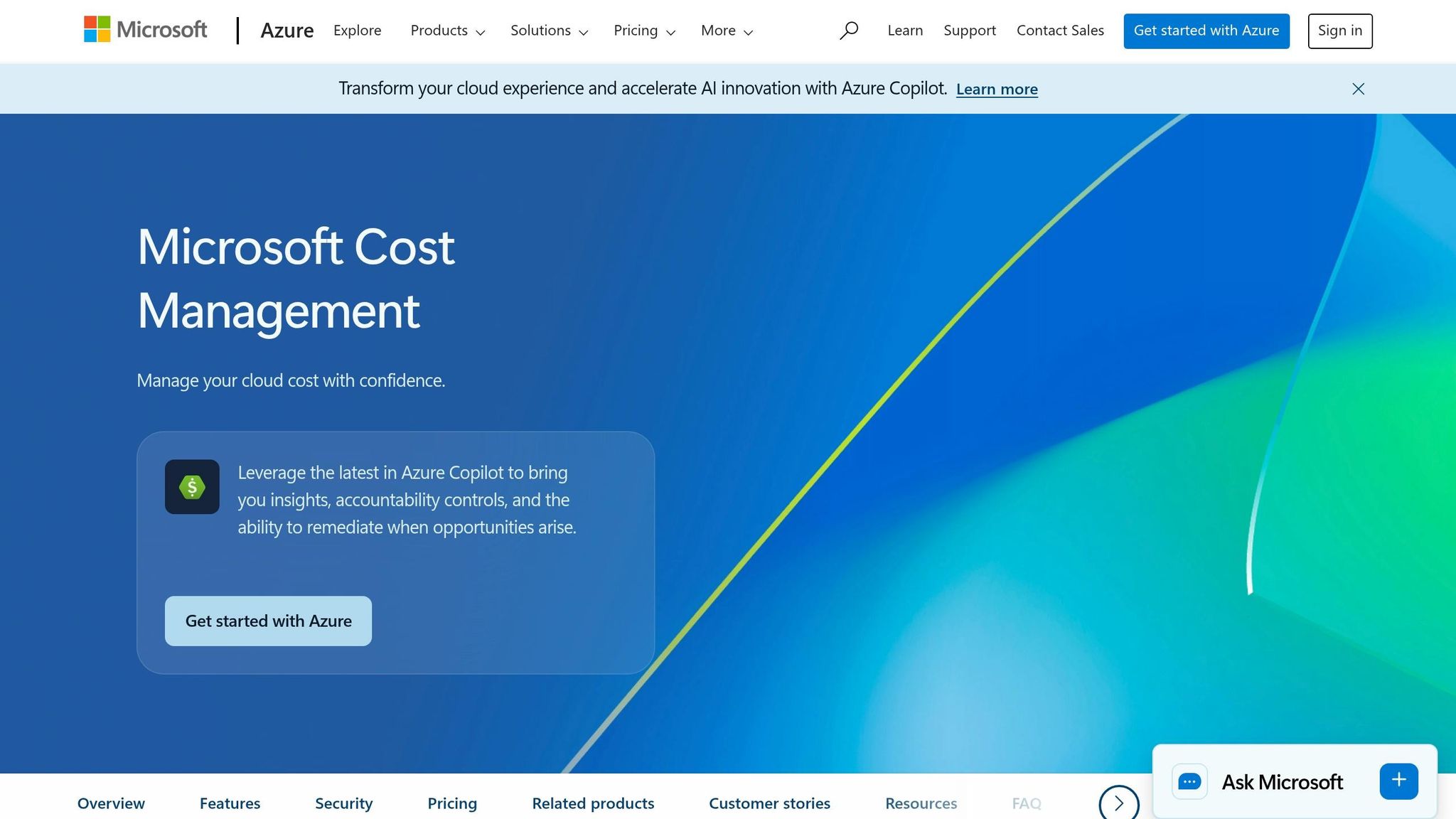 Azure Cost Management