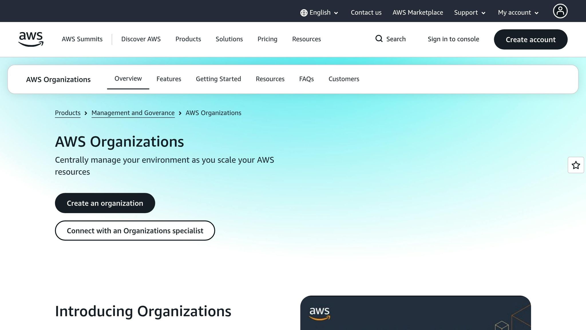 AWS Organisations