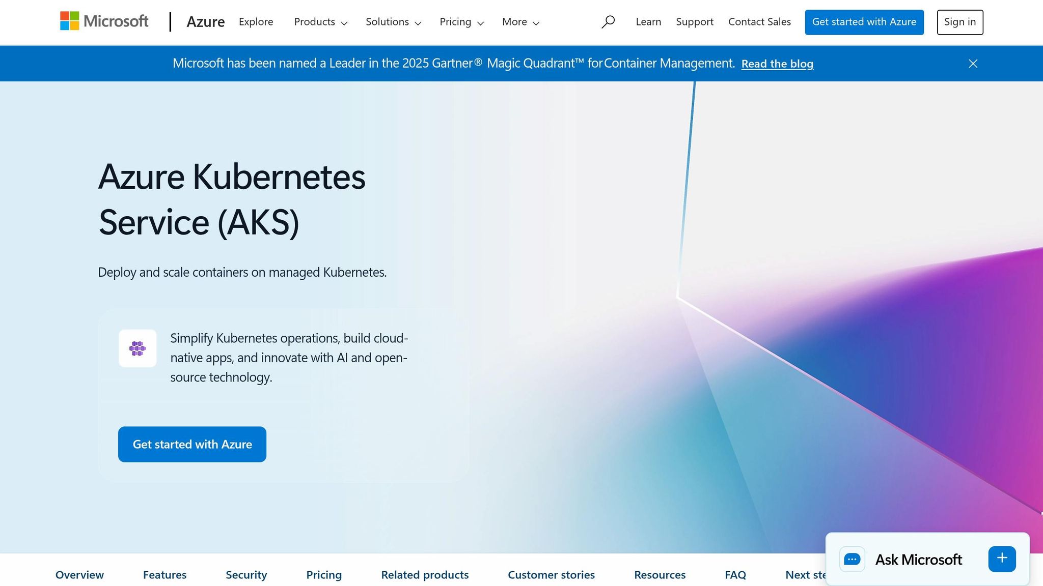 Microsoft AKS