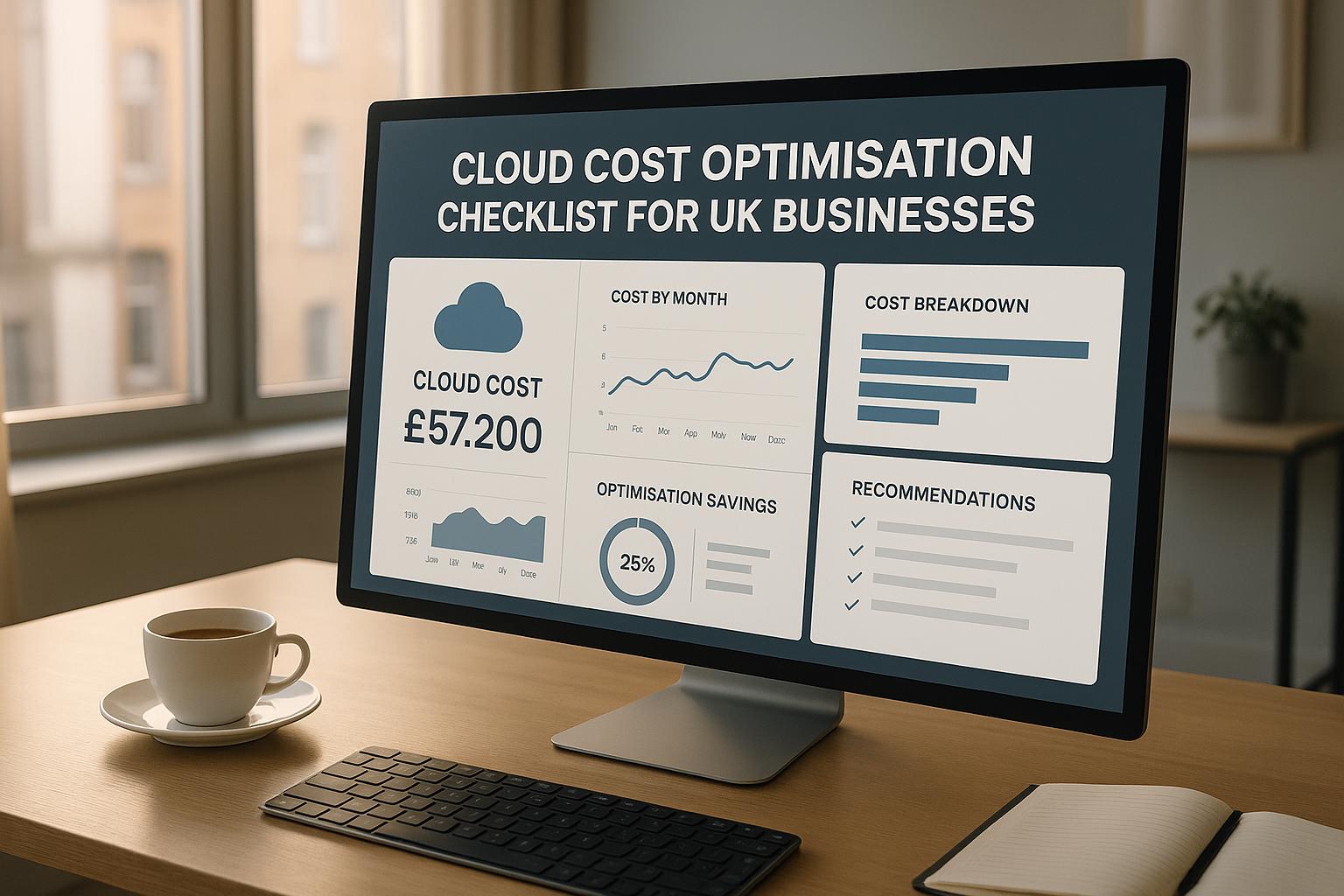 Cloud Cost Optimisation Checklist for UK Businesses