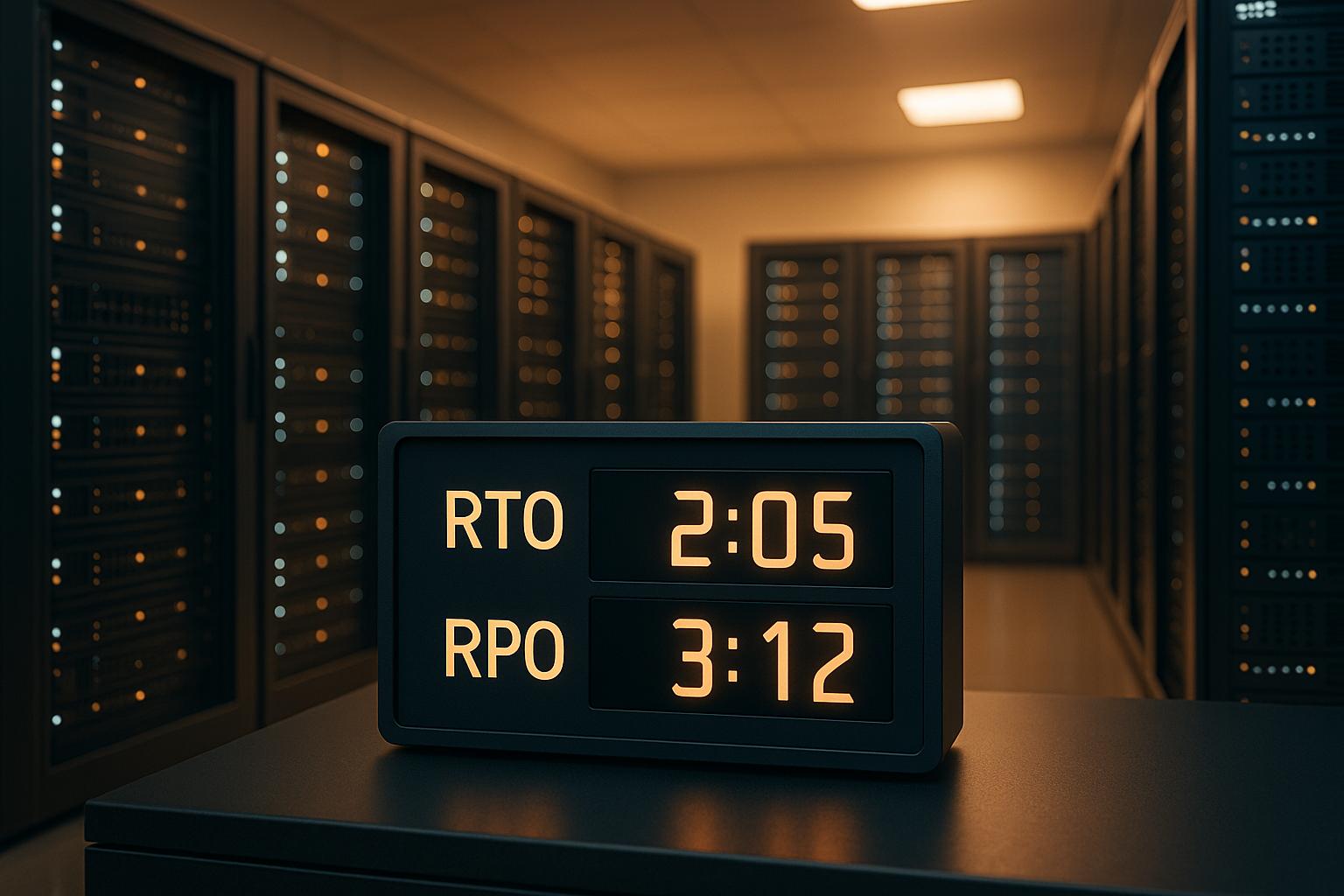 Managed Hosting DR: RTO and RPO Basics