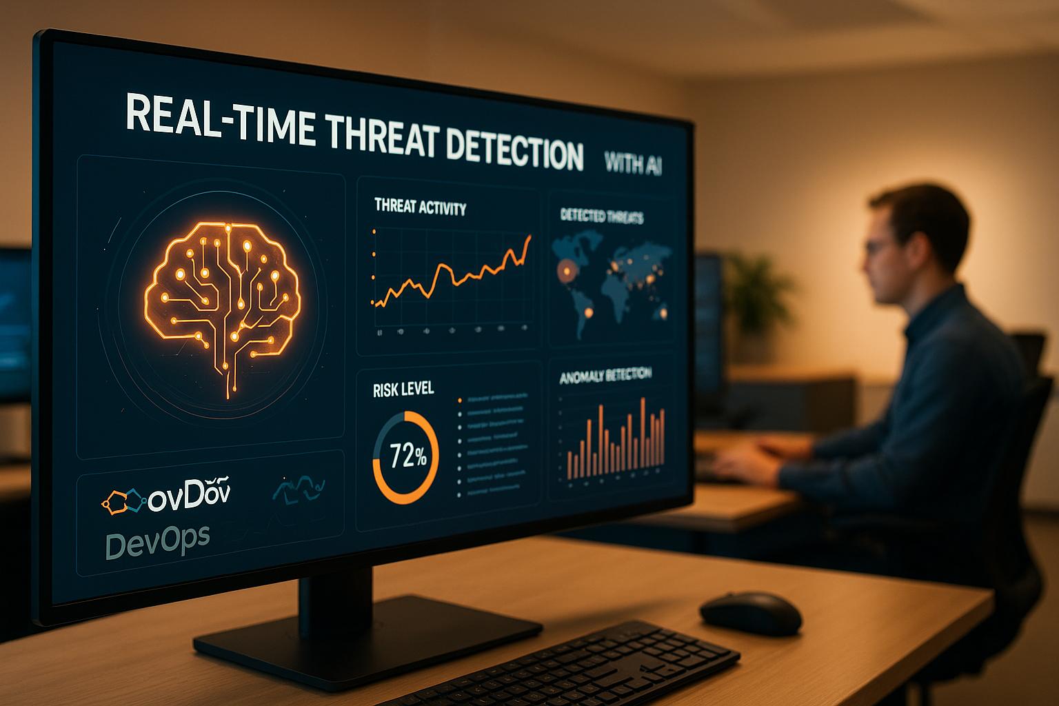 Real-Time Threat Detection with AI in DevOps
