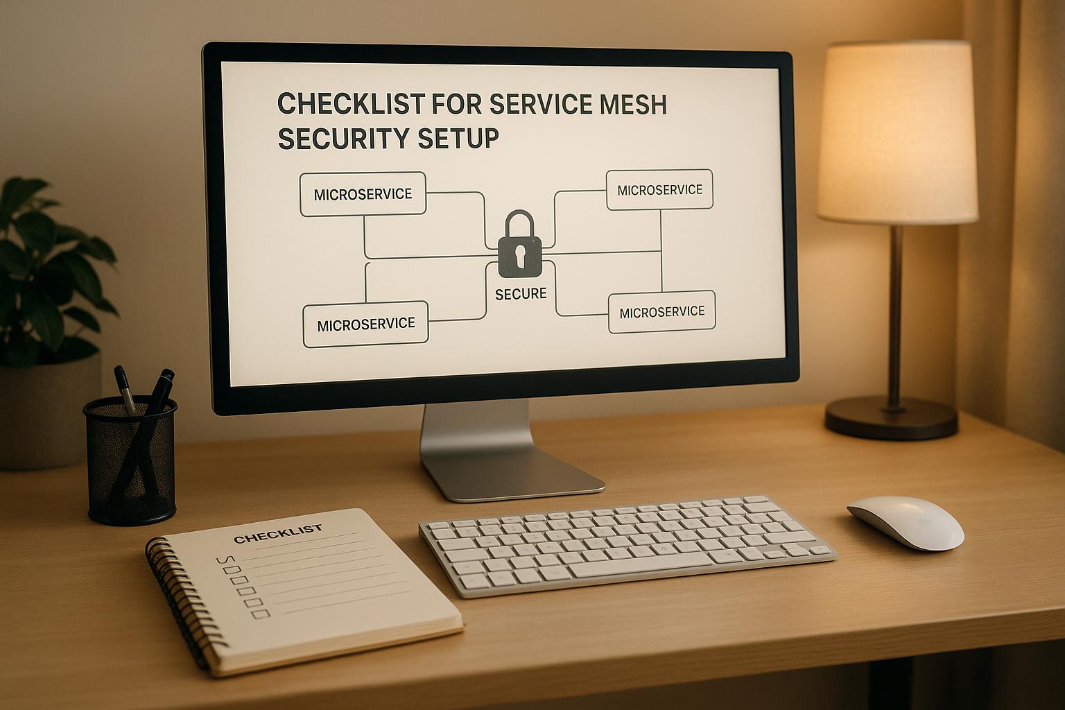 Checklist for Service Mesh Security Setup