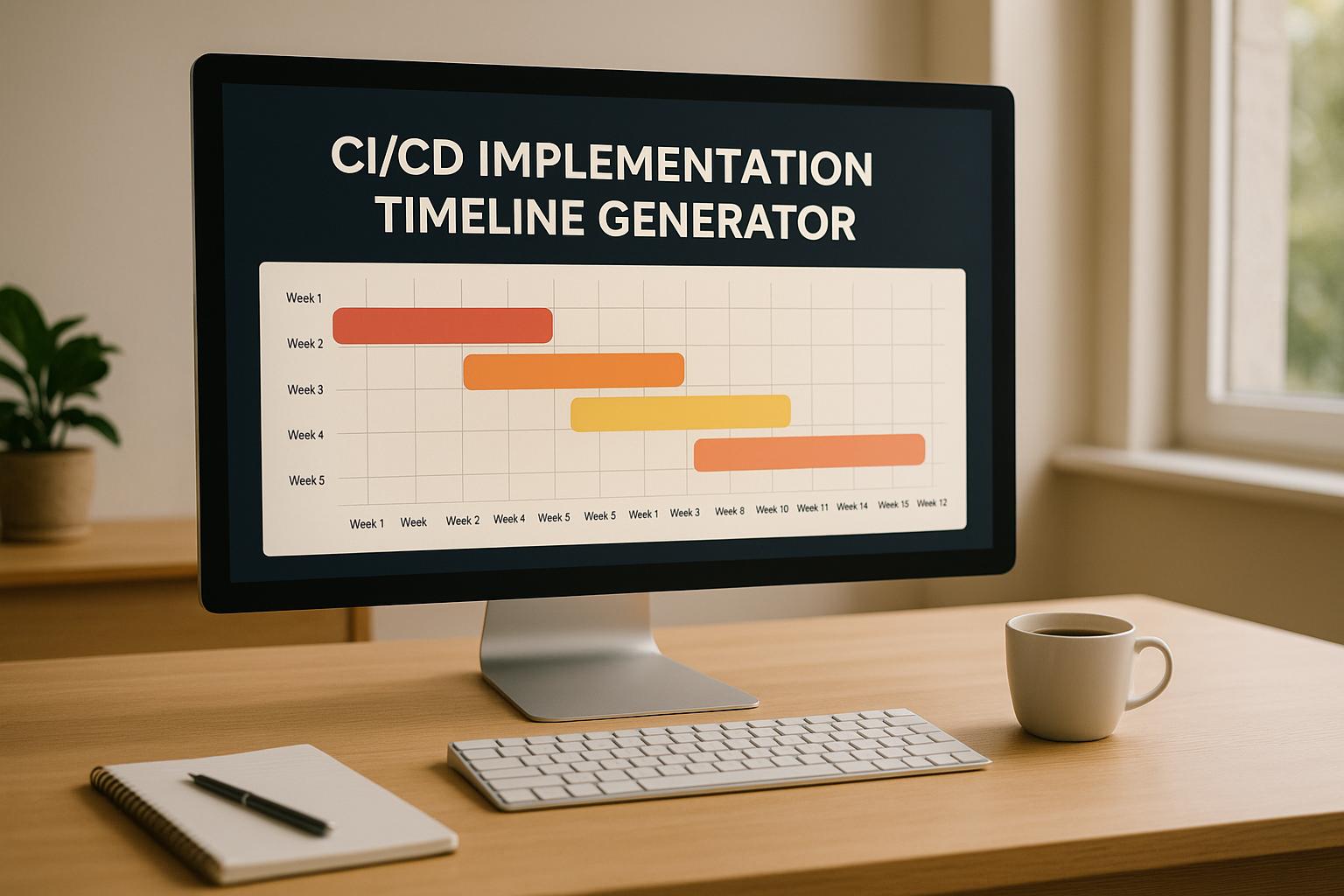 CI/CD Implementation Timeline Generator