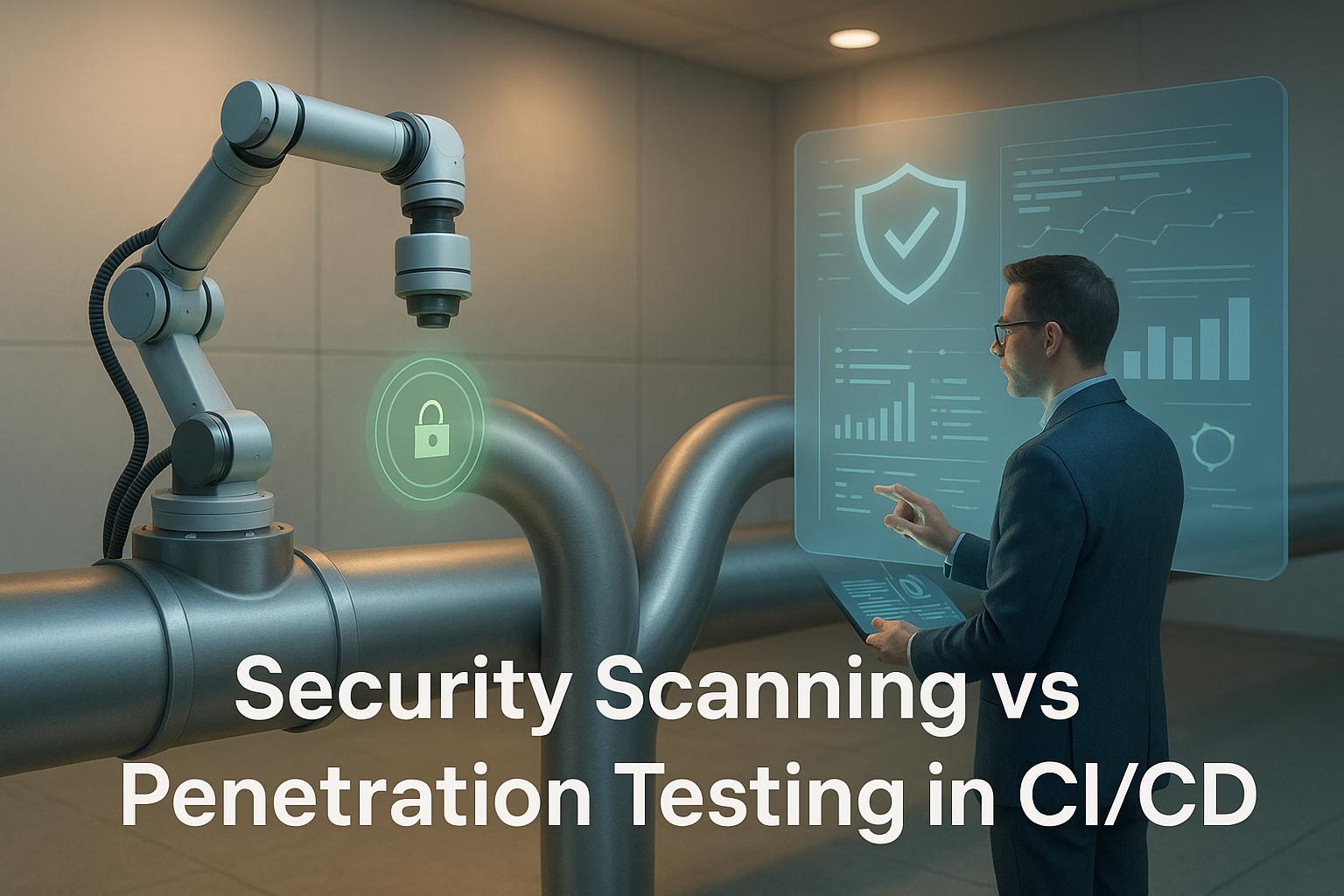 Security Scanning vs. Penetration Testing in CI/CD