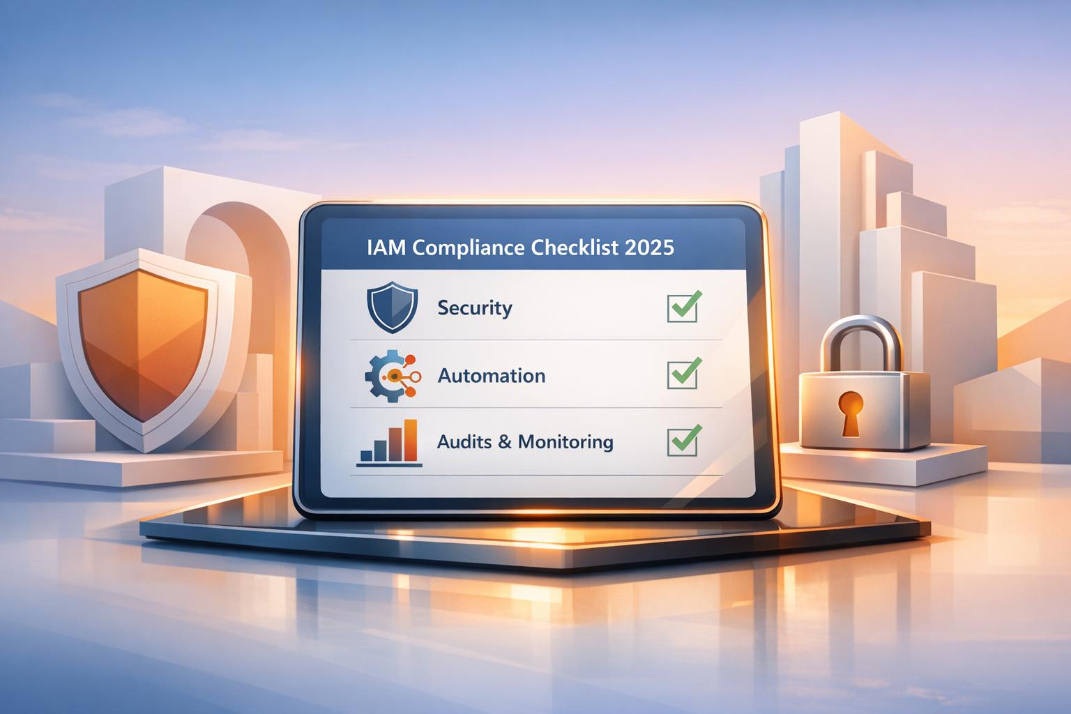 IAM Compliance Checklist for 2025