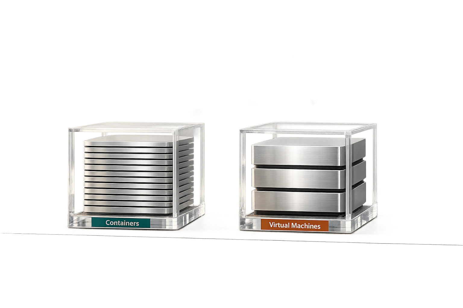 Benchmarking Containers and VMs for Applications