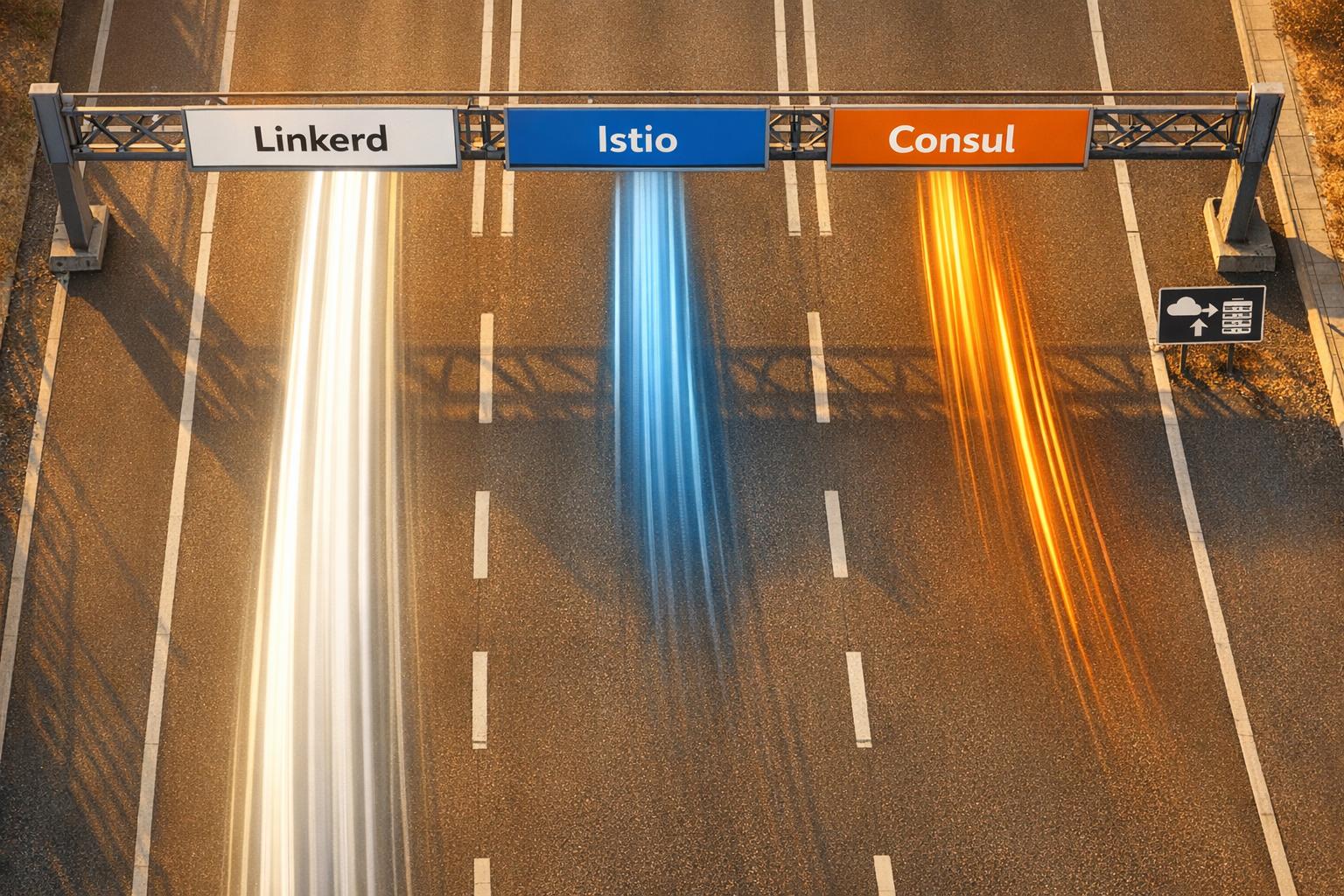 Latency Benchmarks: Istio, Linkerd, Consul