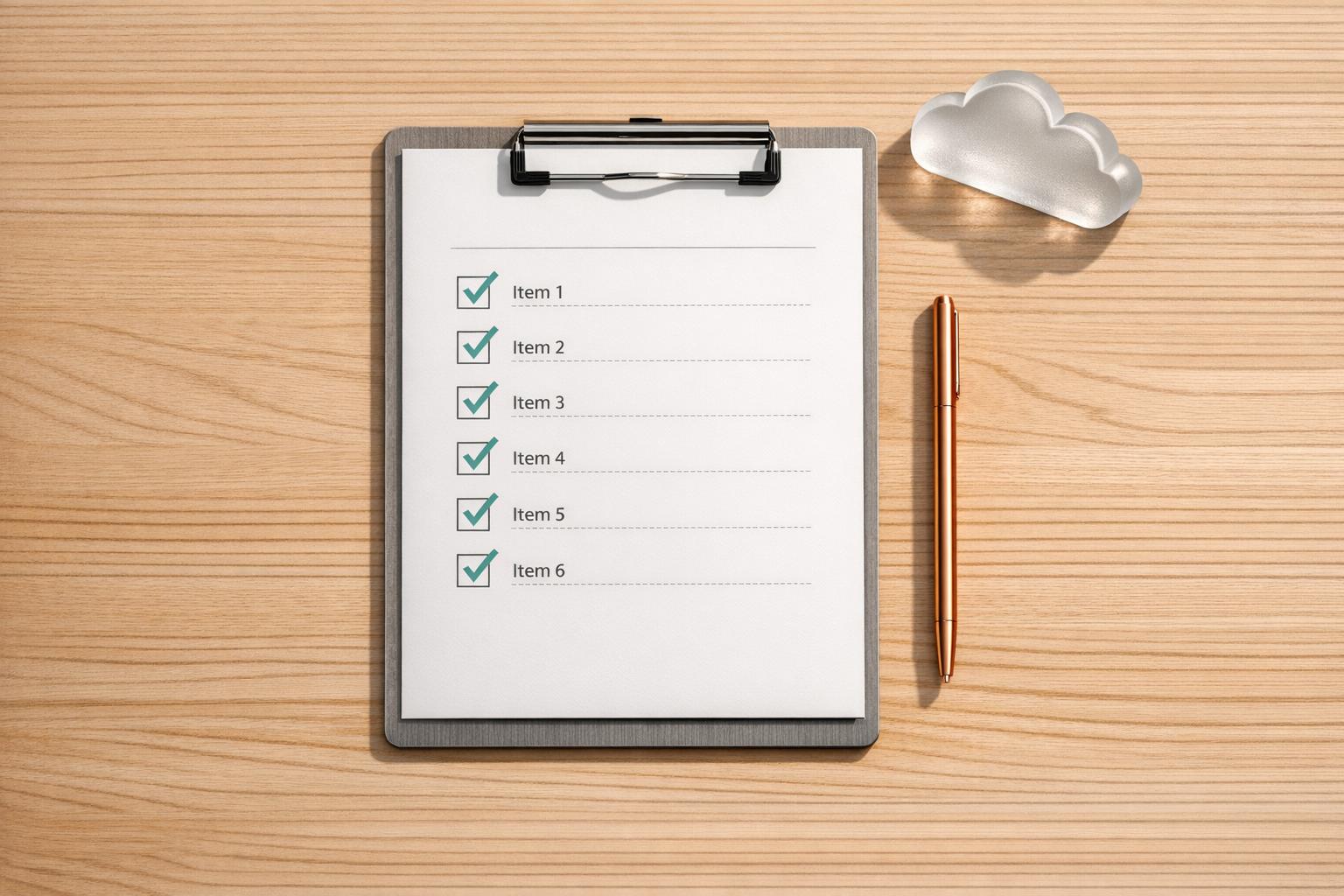 Checklist for Evaluating Cloud Support SLAs