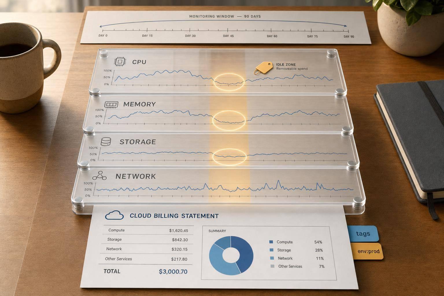 How to Analyse Cloud Resource Utilisation