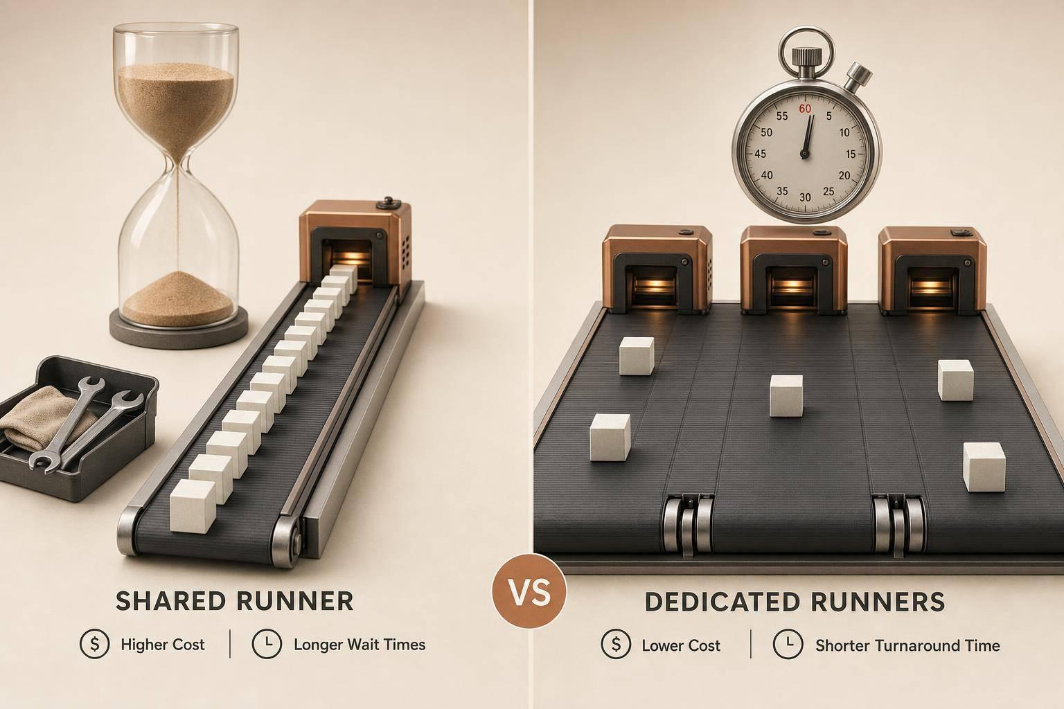Shared vs Dedicated Runners: Cost Comparison