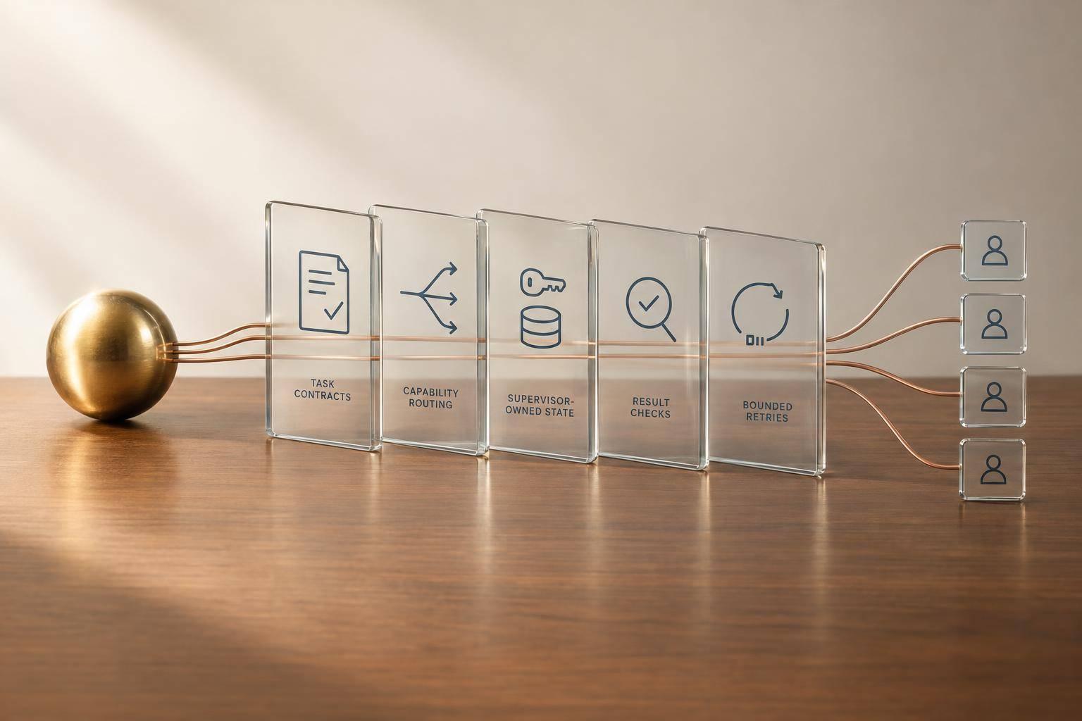 How to Implement Supervisor–Worker AI Coordination
