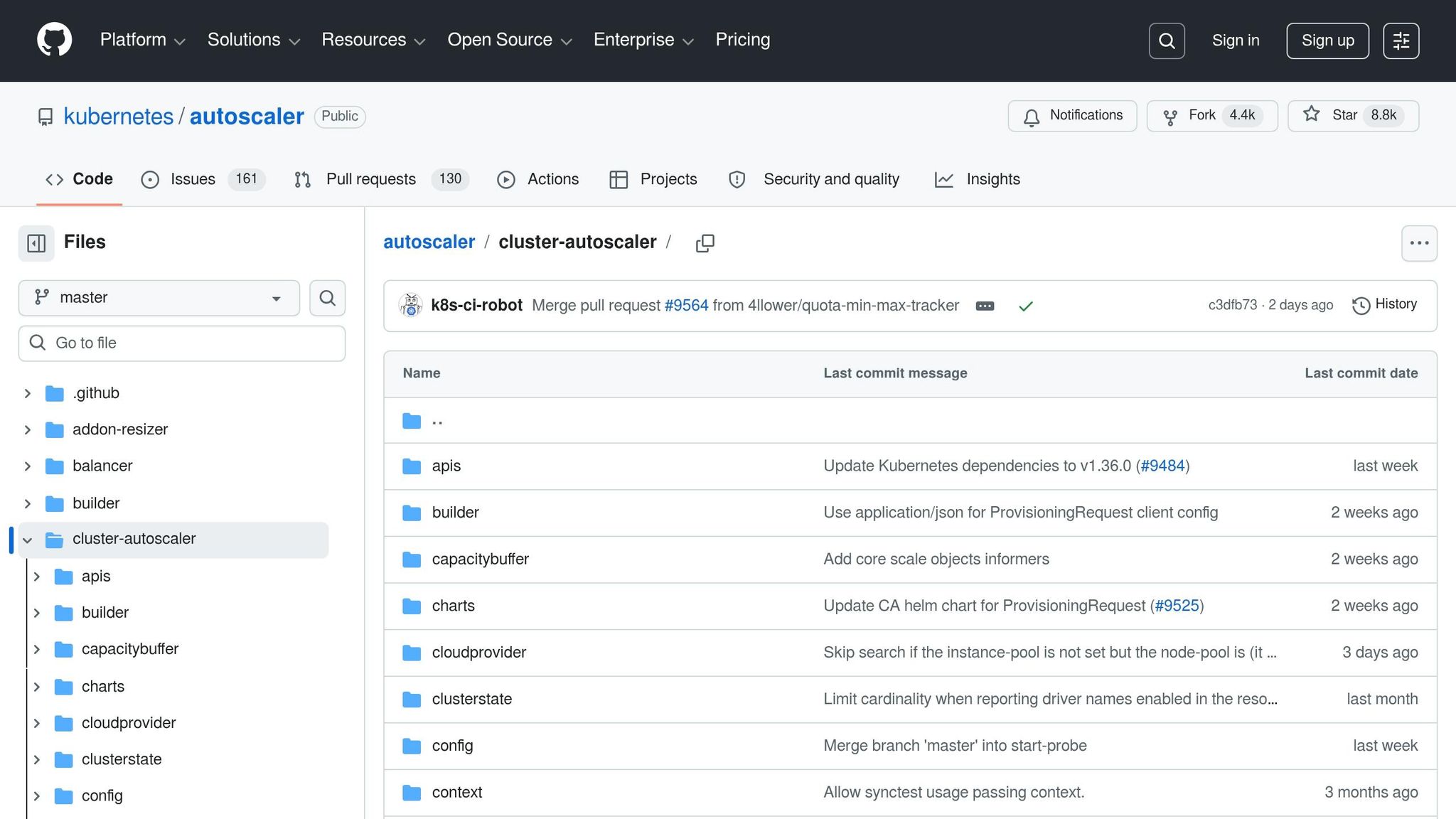 Cluster Autoscaler