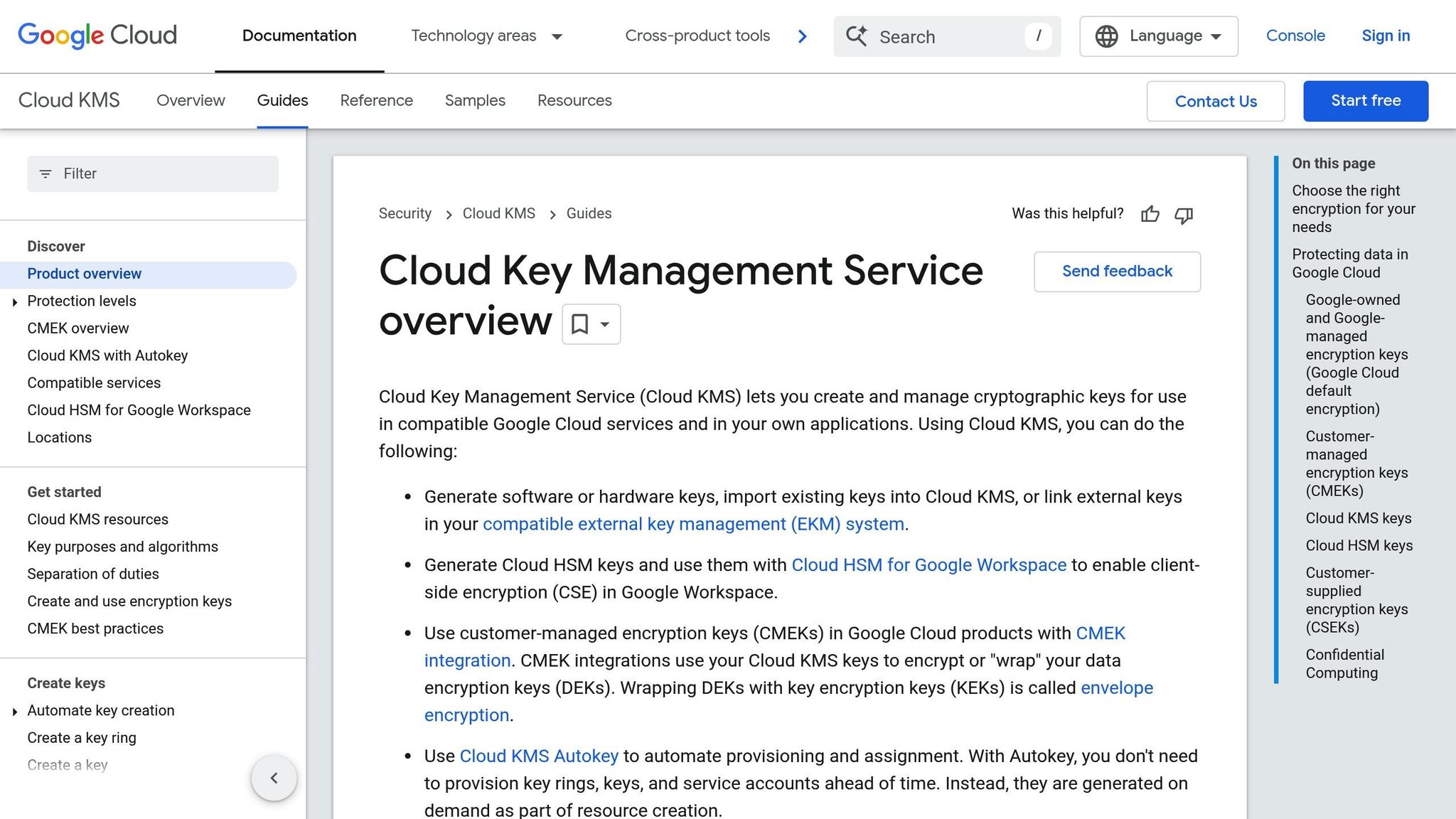 GCP Cloud KMS