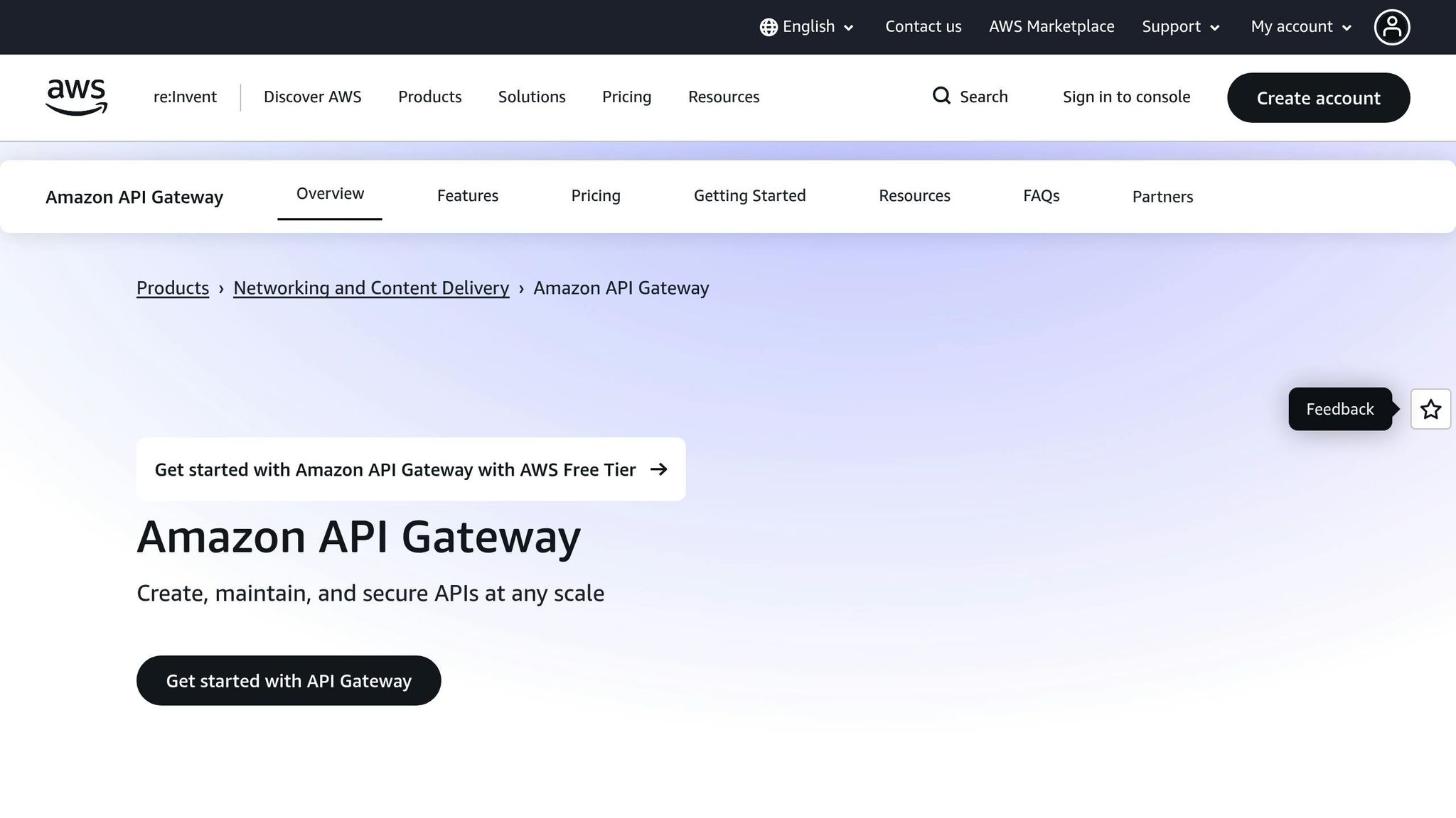 AWS API Gateway