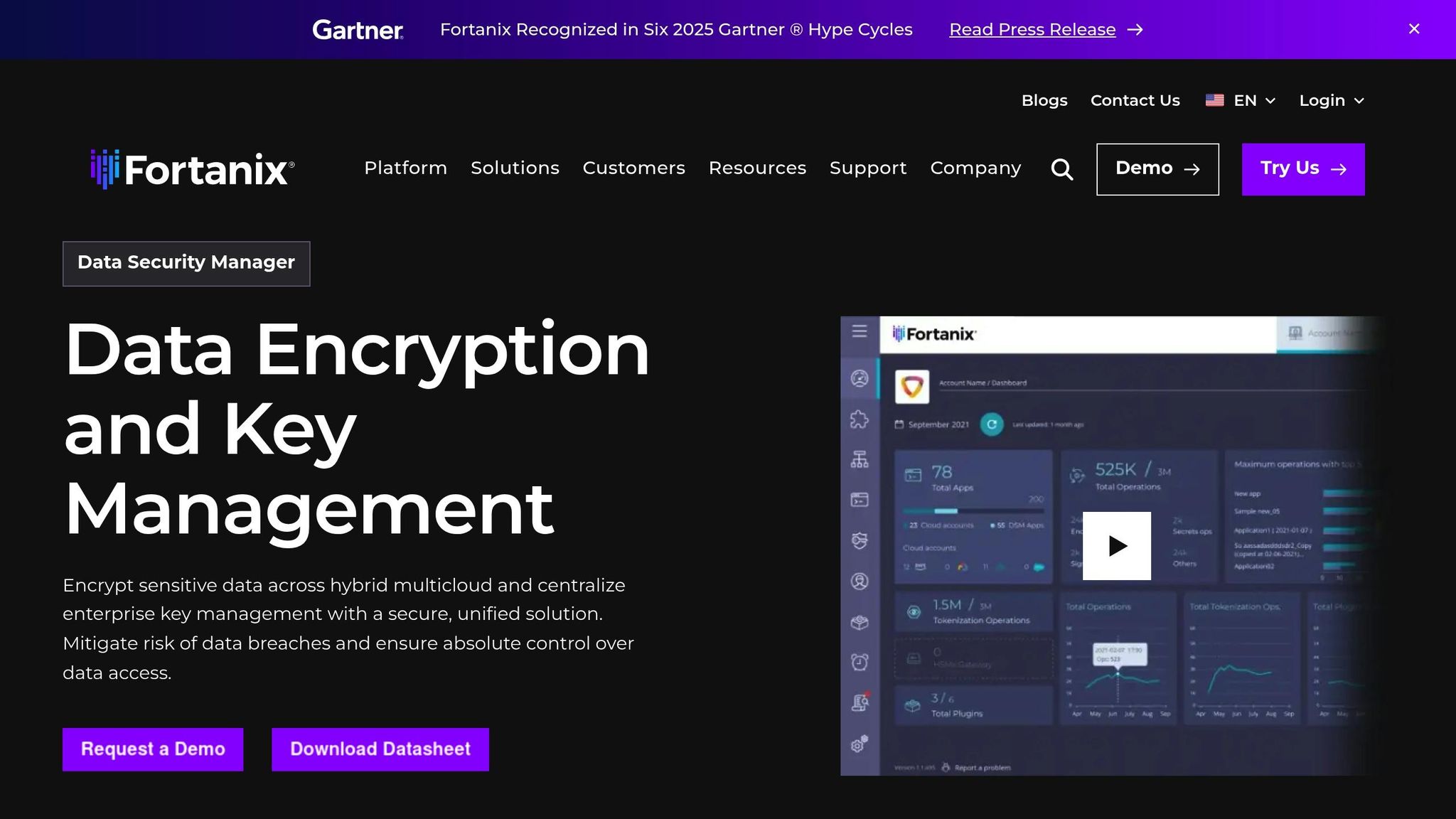 Fortanix Data Security Manager