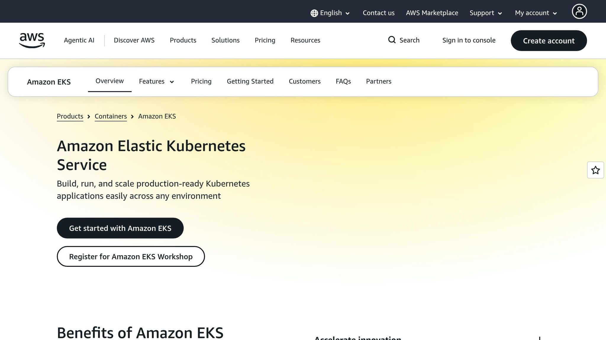 Amazon EKS