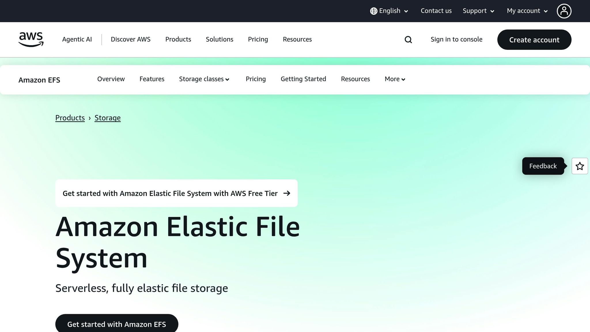 Amazon EFS