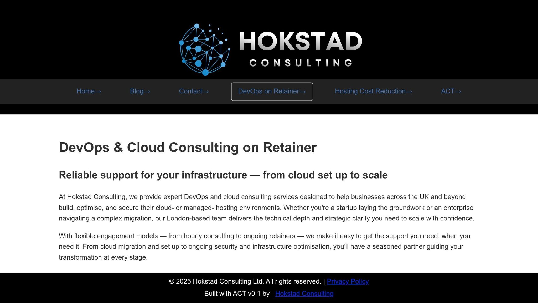 Hokstad Consulting