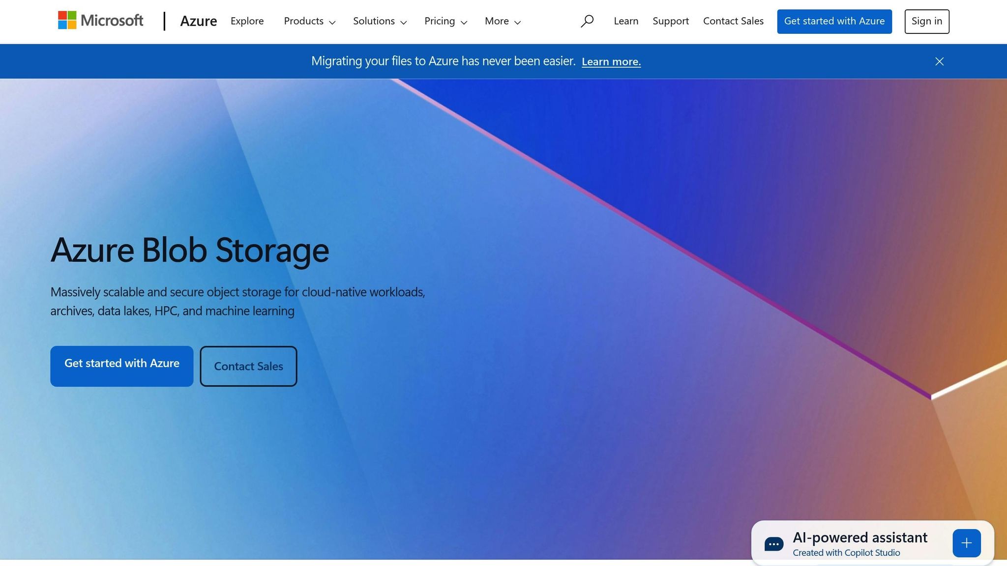 Azure Blob Storage