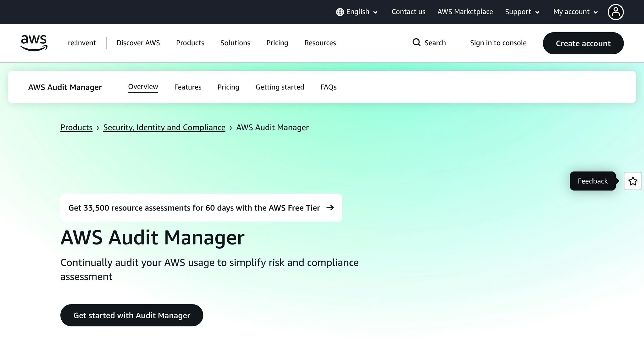 AWS Audit Manager